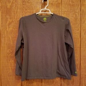 Grey Long Sleeve Healing Hands T